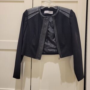 Marc New York Black Cropped Jacket